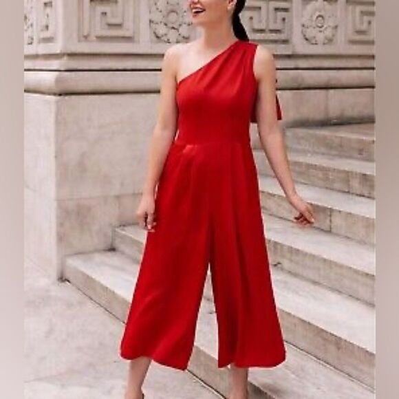 Gal Meets Glam Pants - Gal Meets Glam Carmen Jumpsuit -Size 14